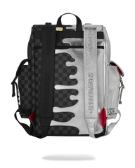 ZAINO SPRAYGROUND SILVER SIDE DRIP MONTE CARLO