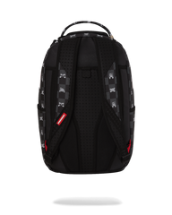 ZAINO SPRAYGROUND GRAY PEEKING CHARACTER CHECK