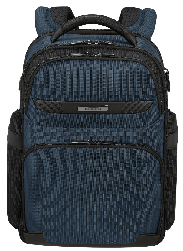 De Santis Zaino Samsonite Pro- 6 Blu 151779-1090, Lo zaino della collezione business funzionale ed elegante DLX