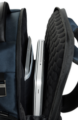 De Santis Zaino Samsonite Pro- 6 Blu 151779-1090, Lo zaino della collezione business funzionale ed elegante DLX