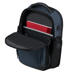 De Santis Zaino Samsonite Blu PRO-DLX 6 151780-1090, Zaino top di gamma, look unico ed organizzazione interna perfetta