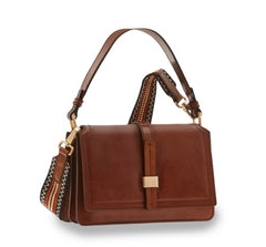 Borsa a tracolla The bridge cuoio 04463001.14