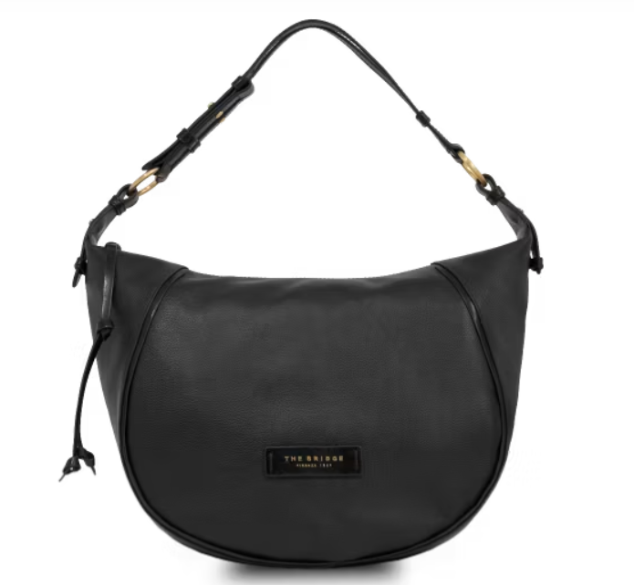 THE BRIDGE 041623BX.30 HOBO BAG DOMITILLA NERO