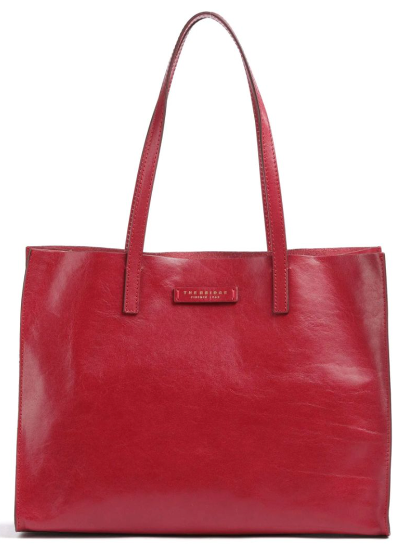 De Santis Borsa the bridge Eleganza e Funzionalita con Manici in Pelle di Vacchetta Made in Italy