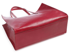 De Santis borsa The bridge 04470201.IJ, la borsa in pelle rossa 100% made in italy
