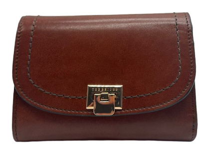 Brown Bear - Portafoglio da donna in pelle, stile vintage Brown Bear - Portafoglio da donna in pelle, stile vintage