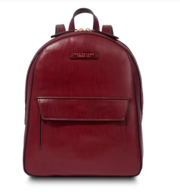 THE BRIDGE 04119301.03 BACKPACK DIANA CHIANTI BORDEAUX
