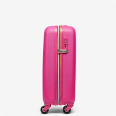 K-Way 8AKK1G01L02 K-Air Cabin Trolley - Luggage Bags - Trolley - Unisex - Pink-Green Blackish