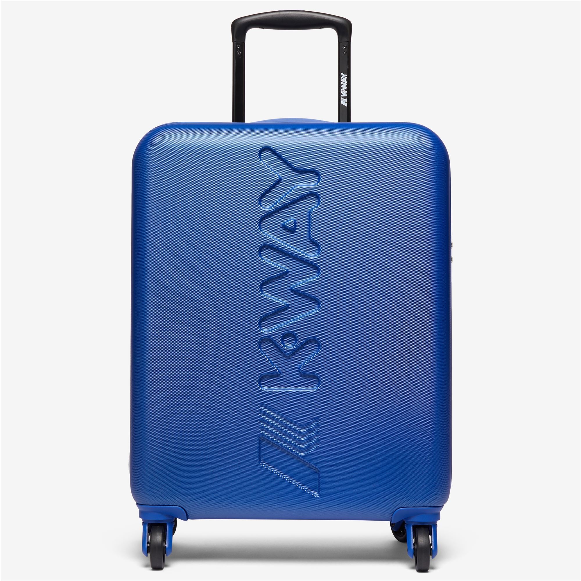 K-Way 8AKK1G01L05 K-Air Cabin Trolley - Luggage Bags - Trolley - Unisex - Blue Royal Marine-Green Blackish