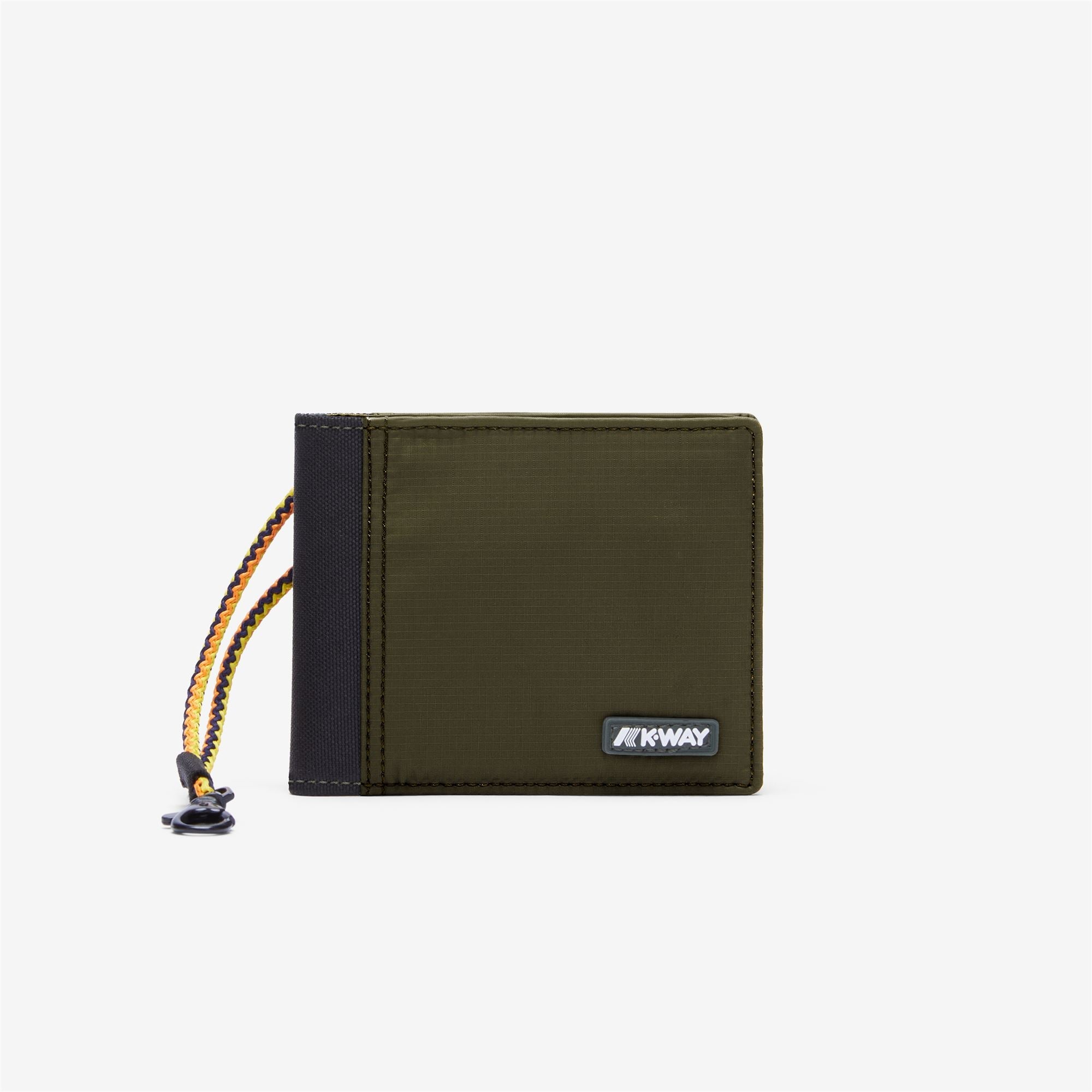 K-Way K6116JW-WMR Leschelle - Small Accessories - Wallet - Unisex - Green Blackish