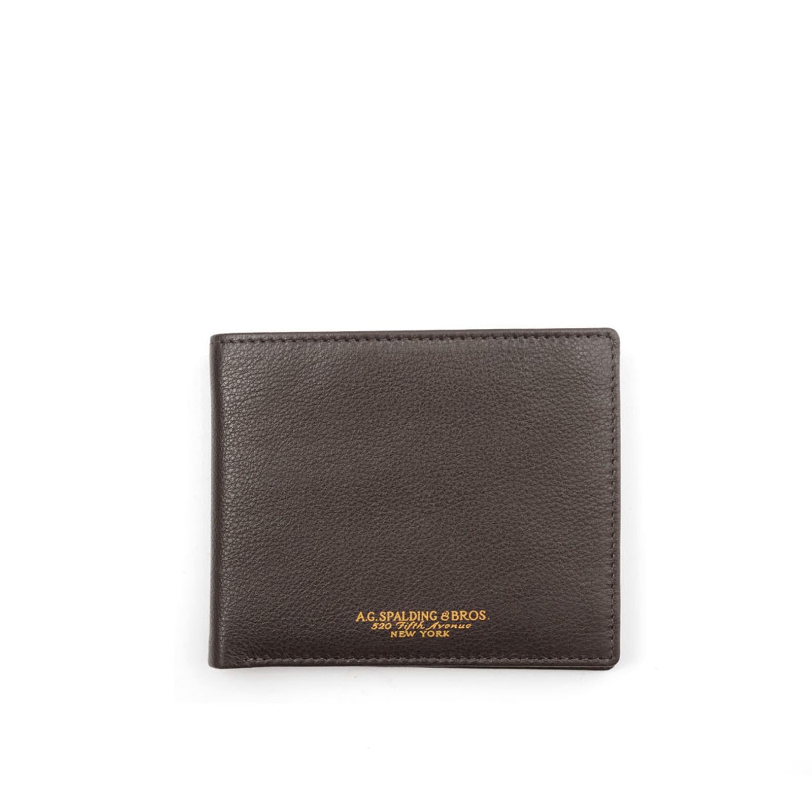 Spalding & Bros 175451F971 Manhattan Color P/Foglio Orriz. 4Cc+P/Monete Marrone/Giallo