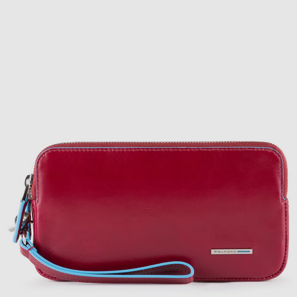 Piquadro AC5187B2R/R Pochette A Due Scomparti Rosso
