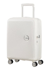 American Tourister SOUNDBOX Spinner Espandibile (4 Ruote) 55 cm Pure White 32G05001 88472-2343