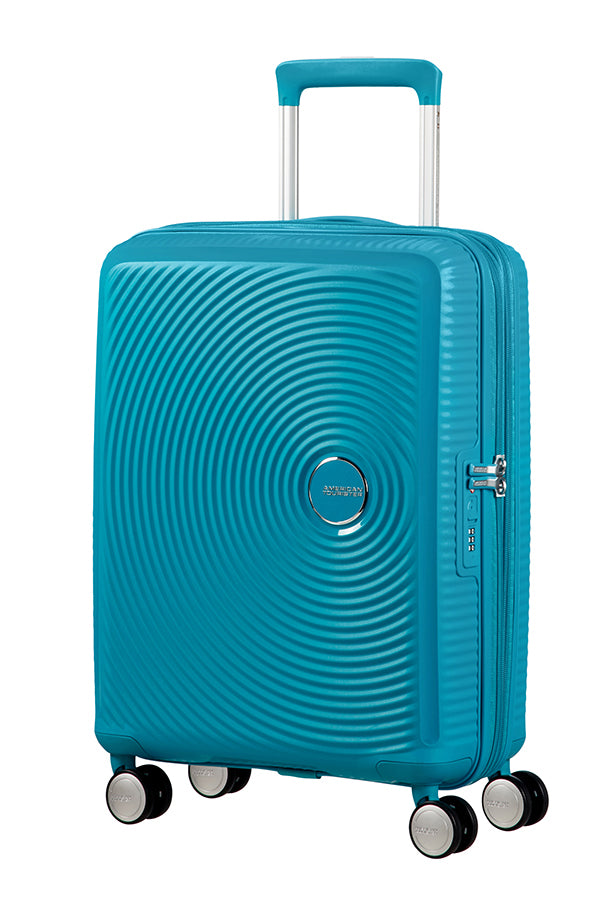 American Tourister SOUNDBOX Spinner Espandibile (4 Ruote) 55 cm Summer Blue 32G01001 88472-4497