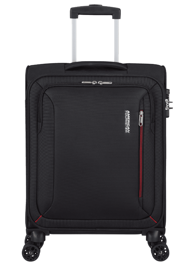 American Tourister 138993-1465 HYPERSPEED SPINNER 55/20 TSA JET BLACK