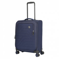 Bric's itaca trolley bagaglio a mano 55 cm espandibile 4 ruote blu B2Y08361