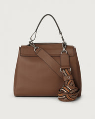 Orciani BT2006MDL-CIO Borsa Sveva Media Madlen In Pelle Con Tracolla Cioccolato