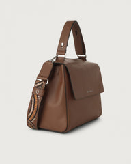 Orciani BT2006MDL-CIO Borsa Sveva Media Madlen In Pelle Con Tracolla Cioccolato
