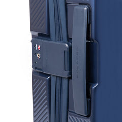 Piquadro Trolley Cabina Rigido Ultra Slim A 4 Ruote Blu BV4425CB