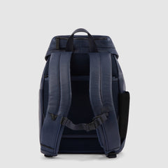 Piquadro CA5987S123/BLU Zaino Porta Computer 14" Con Cinghia Pettorale Blu Notte
