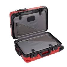 Tumi Bagaglio A Mano Internazionale in alluminio rosso 036860EBR