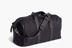 ludovico marabotto borsone con porta abiti riccardo nylon nero/jacquard f7149