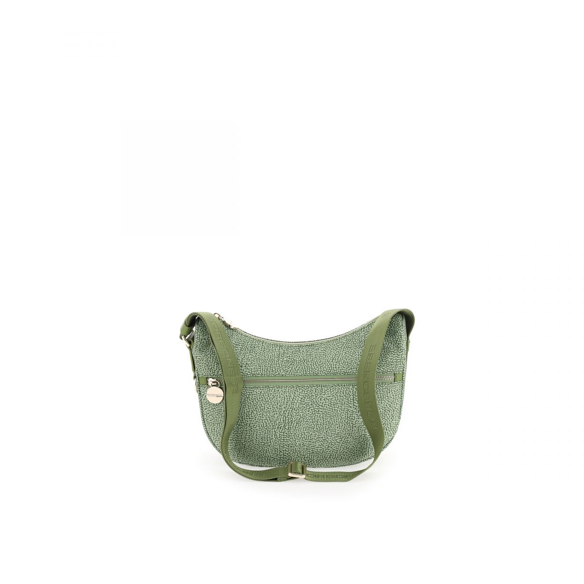 Borbonese Borse Verde Borbonese Small Luna Bag Nylon Jet Op