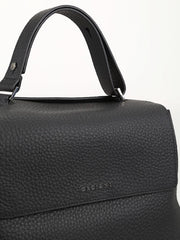 Orciani Borsa A Spalla Media Sveva Soft In Pelle nera B02006SOF-001