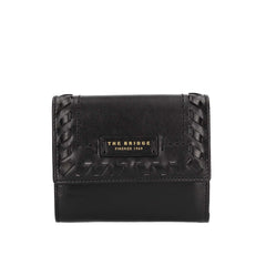 The Bridge Portafoglio Donna Nero/oro 0182094N.30