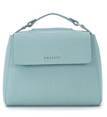 Orciani Mini Sveva "soft" In Pelle Con Tracolla Anice B02019SOF-070