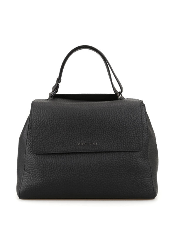 Orciani Borsa A Spalla Media Sveva Soft In Pelle nera B02006SOF-001