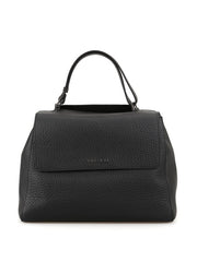 Orciani Borsa A Spalla Media Sveva Soft In Pelle nera B02006SOF-001
