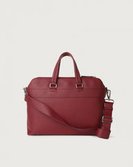 Orciani P00722MIC-RUB Borsa Briefcase Micron In Pelle Rubino