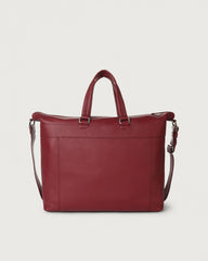 Orciani P00728MIC-RUB Borsa A Mano E A Tracolla Grande Micron In Pelle Rubino
