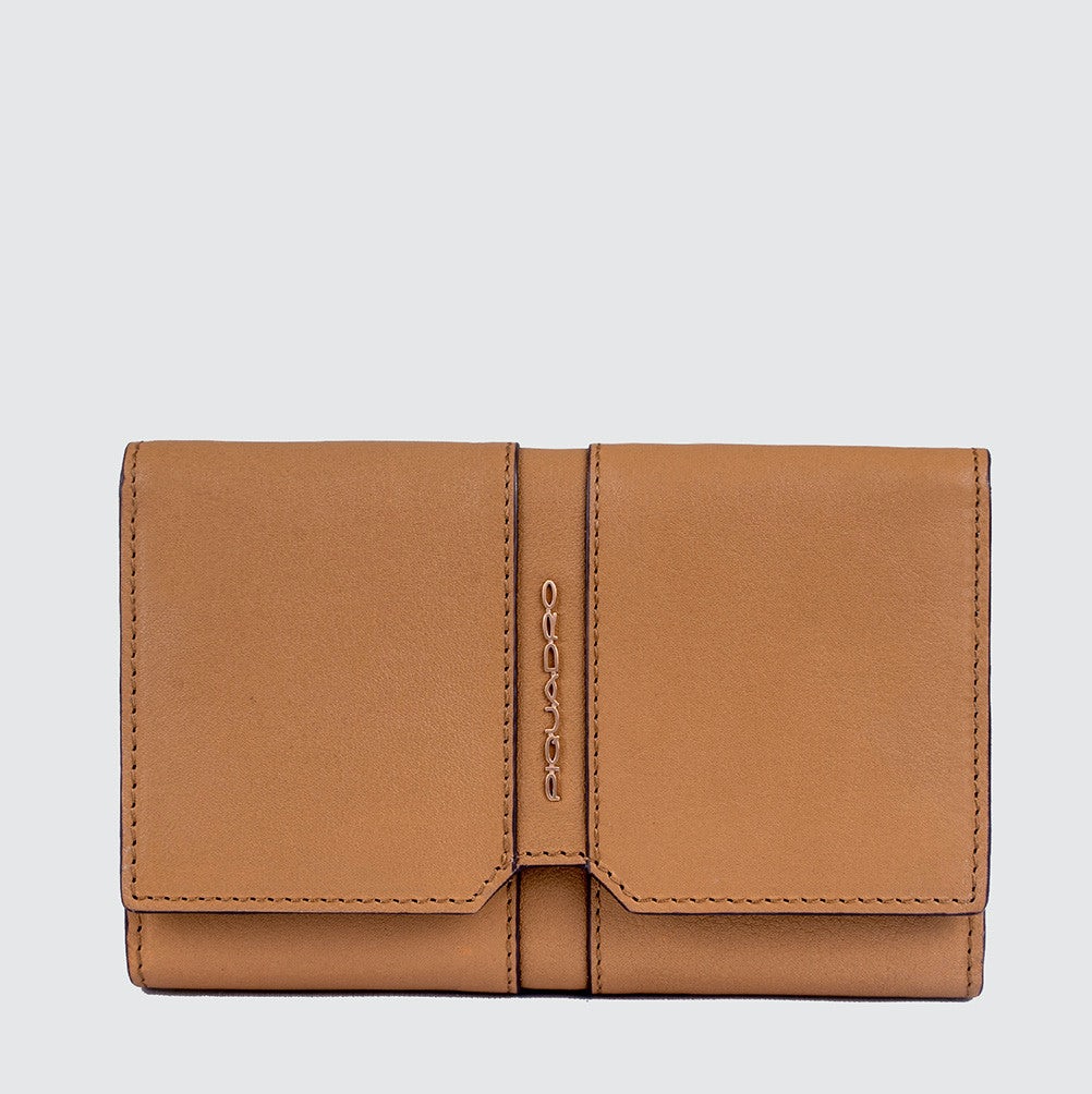 Piquadro PD5216S126R/CU Portafoglio Donna Grande Cuoio