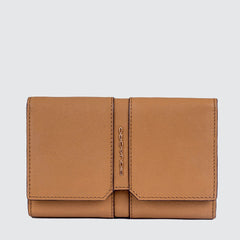 Piquadro PD5216S126R/CU Portafoglio Donna Grande Cuoio