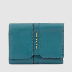 Piquadro PD5216S126R/VE Portafoglio Donna Grande Verde Petrolio