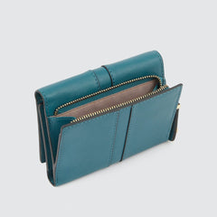 Piquadro PD5216S126R/VE Portafoglio Donna Grande Verde Petrolio