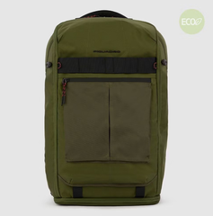 Piquadro BV5993S125/VE Borsone portabile a zaino in tessuto riciclato Arne