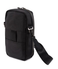 Borsello in tessuto riciclato Piquadro nero CA5485BR2/N