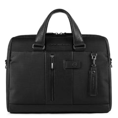 Piquadro Cartella A Due Manici Porta Computer/ipad®Air/pro 9,7 Con Connequ E Anti-Frode Rfid Brief Nero CA4440BR