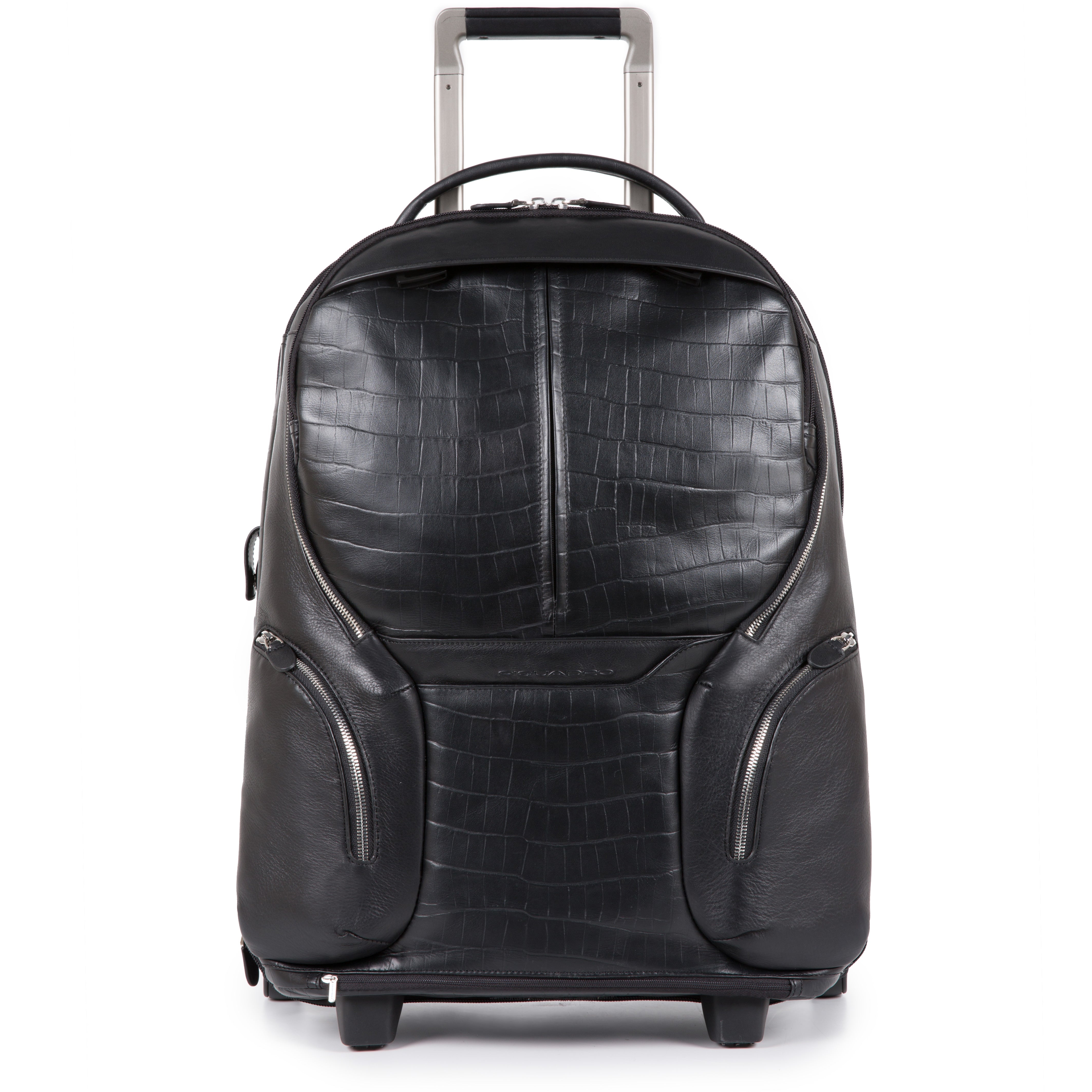 Piquadro Trolley Cabina Porta Computer E Porta Ipad®Air/pro9,7, Portabilità A Zaino E Protezione Anti-Pioggia Coleos Nero BV3148OS05
