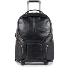 Piquadro Trolley Cabina Porta Computer E Porta Ipad®Air/pro9,7, Portabilità A Zaino E Protezione Anti-Pioggia Coleos Nero BV3148OS05