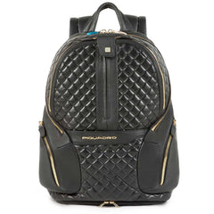 Piquadro Zainetto Espandibile Porta Pc Con Porta Ipad®Air/pro 9,7 E Protezione Anti-Pioggia Coleos Nero CA3936OS32