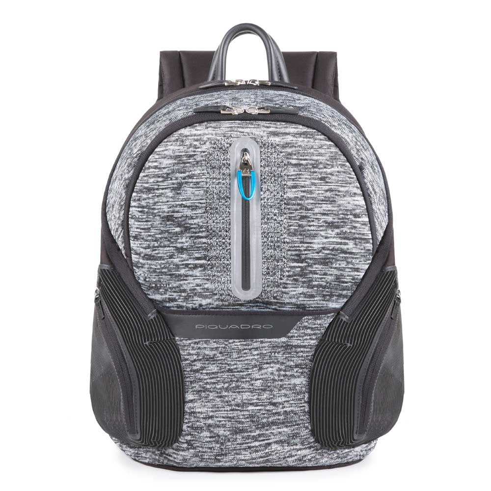 Piquadro Zainetto Porta Pc E Porta Ipad®Air/pro 9,7 Con Pla Cca Usb E Micro-Usb Ed Elemento Catarifrangente Coleos Grigio CA3936OS37