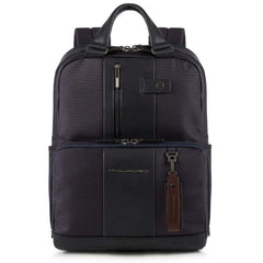 Piquadro Zaino Porta Pc E Porta Ipad®Air/pro 9,7 Con Manici, Connequ, Tasca Portabottiglia O Portaombrello Brief Blu CA3975BR/BLU