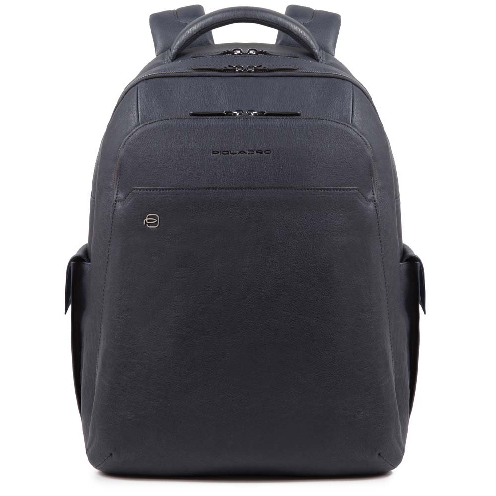 Piquadro Zaino Porta Pc E Porta Ipad®Air/pro 9,7 Con Placca Usb E Micro-Usb E Connequ Collezione Bagmotic Blu Notte CA3444B3BM