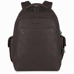 Piquadro Zaino Porta Pc E Porta Ipad®Air/pro 9,7 Con Placca Usb E Micro-Usb E Connequ Collezione Bagmotic Testa Di Moro CA3444B3BM