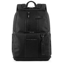 Piquadro Zaino Porta Pc/ipad®Air/pro 9,7 Con Connequ, Tasca Portabottiglia O Portaombrello Brief Nero CA3214BR