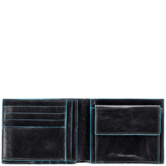 Piquadro Portafoglio Uomo Con Porta Monete Nero PU1240B2/N